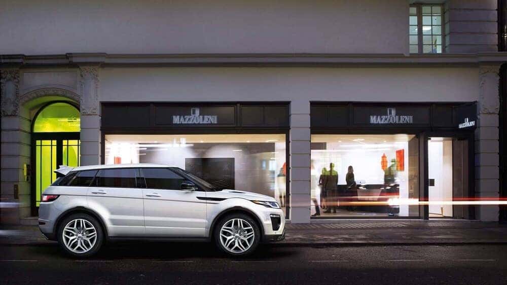 2018 Land Rover Range Rover Evoque side view