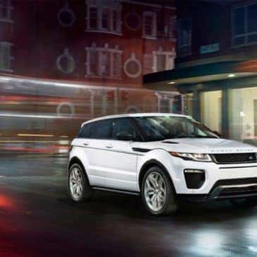 2018 Land Rover Range Rover Evoque white exterior model
