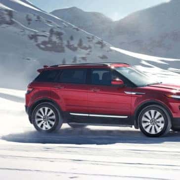 2018 Land Rover Range Rover Evoque side view