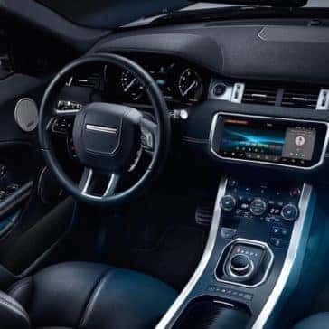 2018 Land Rover Range Rover Evoque front interior