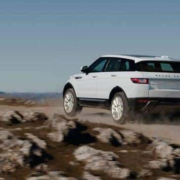 2019 Range Rover Evoque white exterior