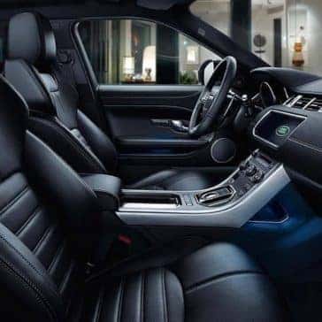 2019 Range Rover Evoque front interior