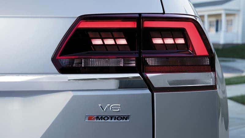 2018 Volkswagen Atlas taillight up close