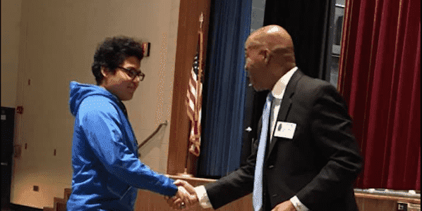 Peterson Fund Members Shaking Hands