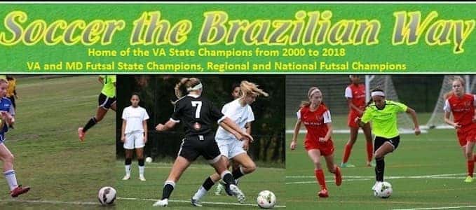 Girls Plaing Soccer