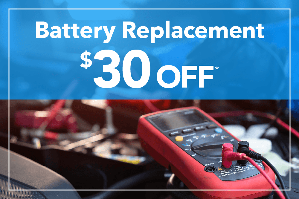 $30 Off Battery Replacement