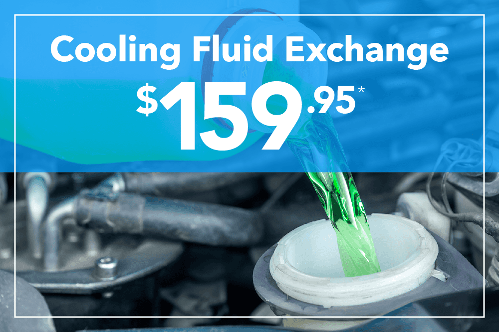 $159.95 Cooling Fluid Exchange