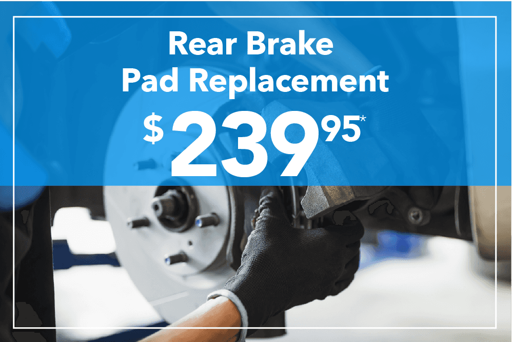 Rear Brake Pad Replacement $239.95