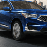 Metallic Blue Acura RDX
