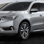 Silver 2020 Acura MDX