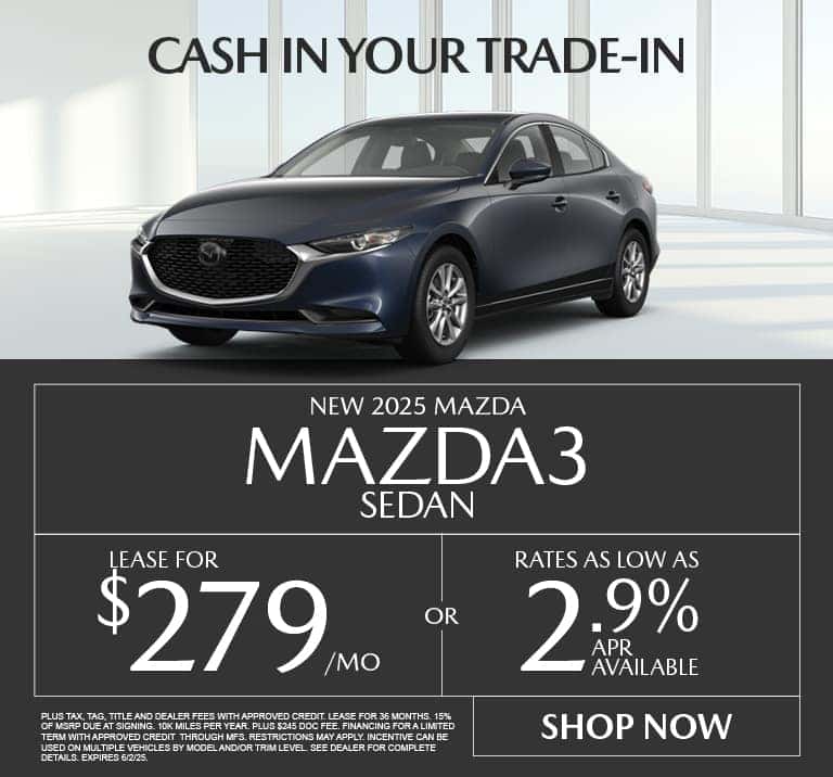 NEW 2025 MAZDA3 SEDAN