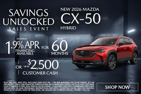 NEW 2026 MAZDA CX-50 HYBRID