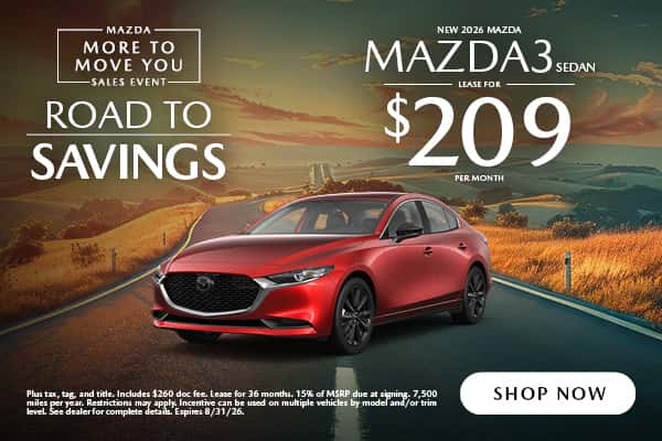 NEW 2026 MAZDA3 SEDAN