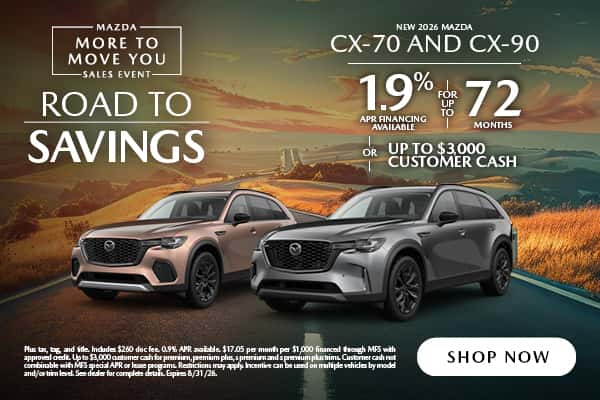 NEW 2026 MAZDA CX-70 AND CX-90