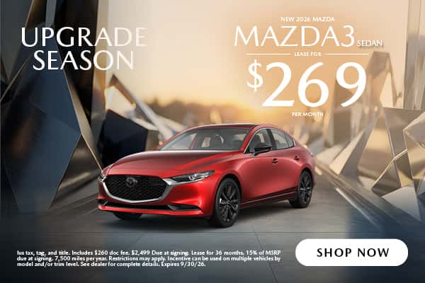 NEW 2026 MAZDA3 SEDAN