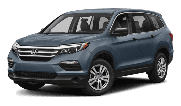 2018 Honda Pilot white background