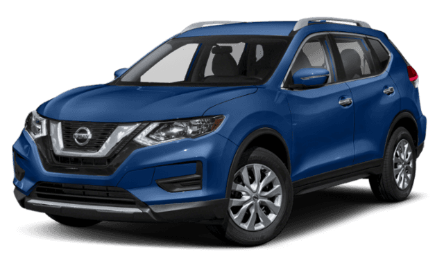 2018 nissan rogue blue exterior