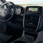 2019 dodge grand caravan black interior dashboard view