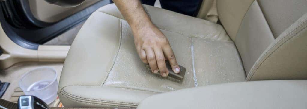 taking care of car leather seats