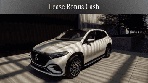 EV and PHEV Lease Bonus Cash