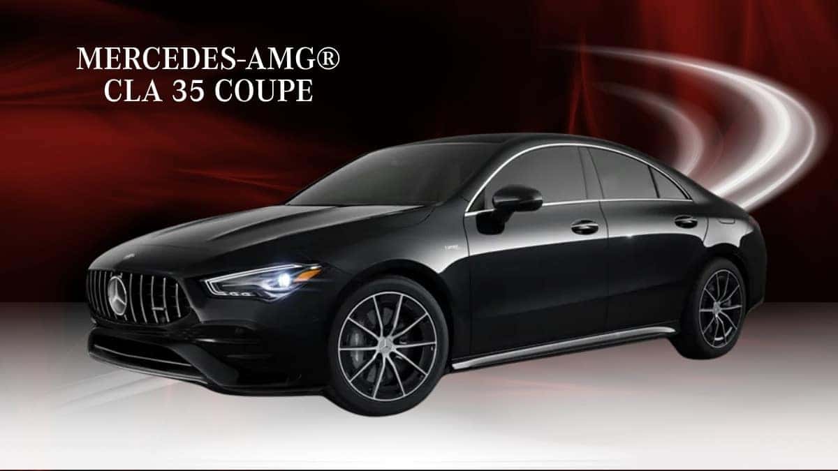 Mercedes-AMG® CLA 35 Coupe, three-quarter front view