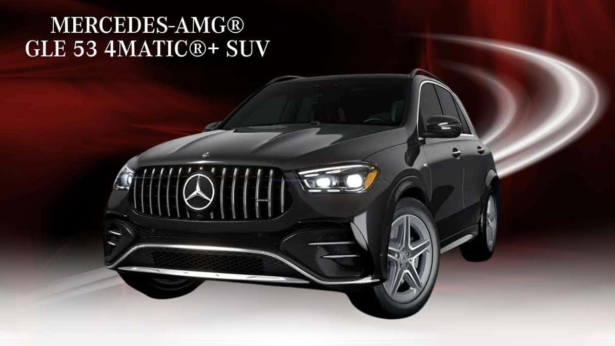 Mercedes-AMG® GLE 53 HYBRID SUV, three-quarter front view
