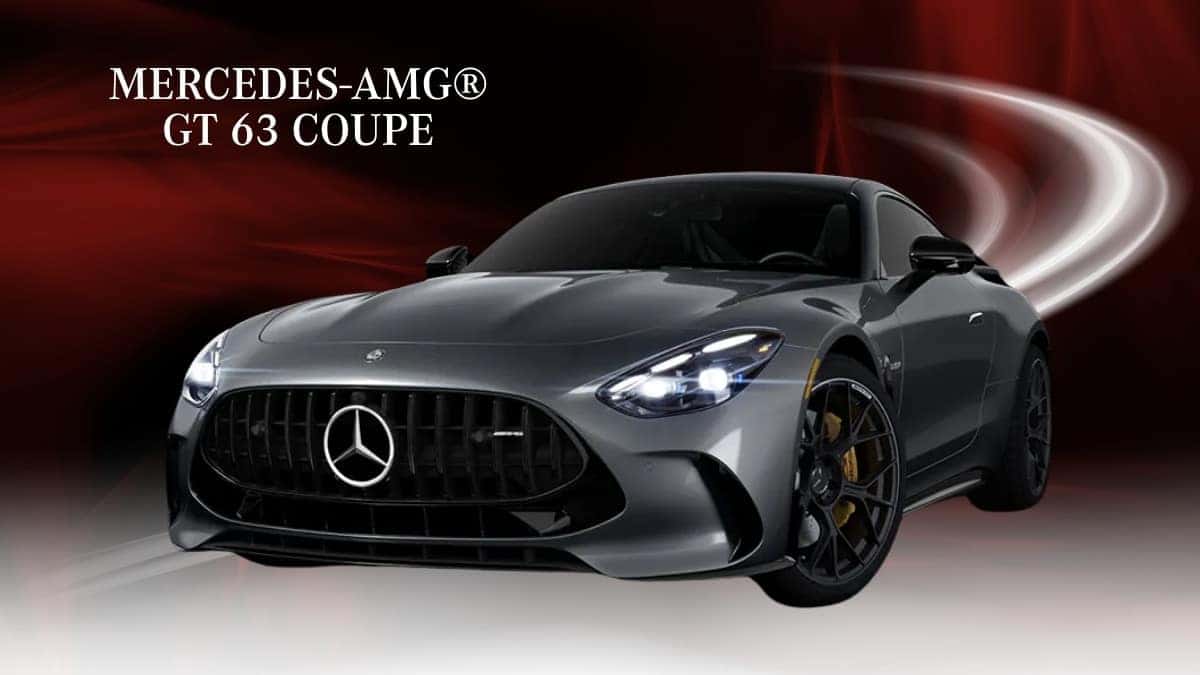 Mercedes-AMG® GT 63 Coupe, three-quarter front view