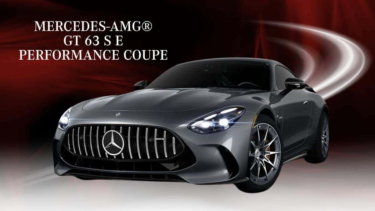Mercedes-AMG® GT 63 S E PERFORMANCE Coupe, three-quarter front view