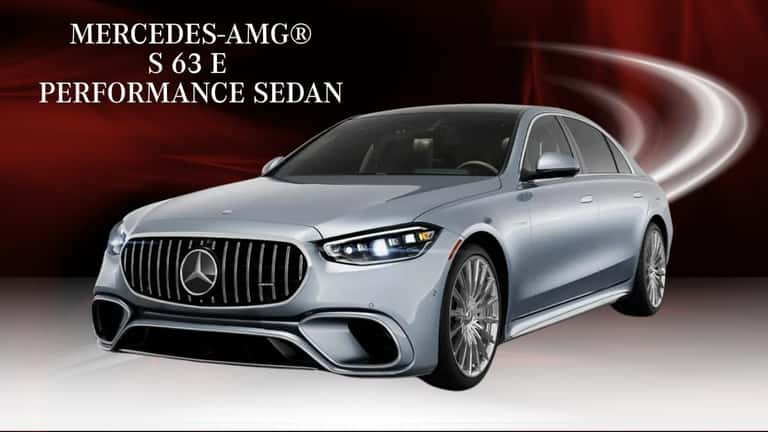 Mercedes-AMG® S 63 E PERFORMANCE Sedan, three-quarter front view