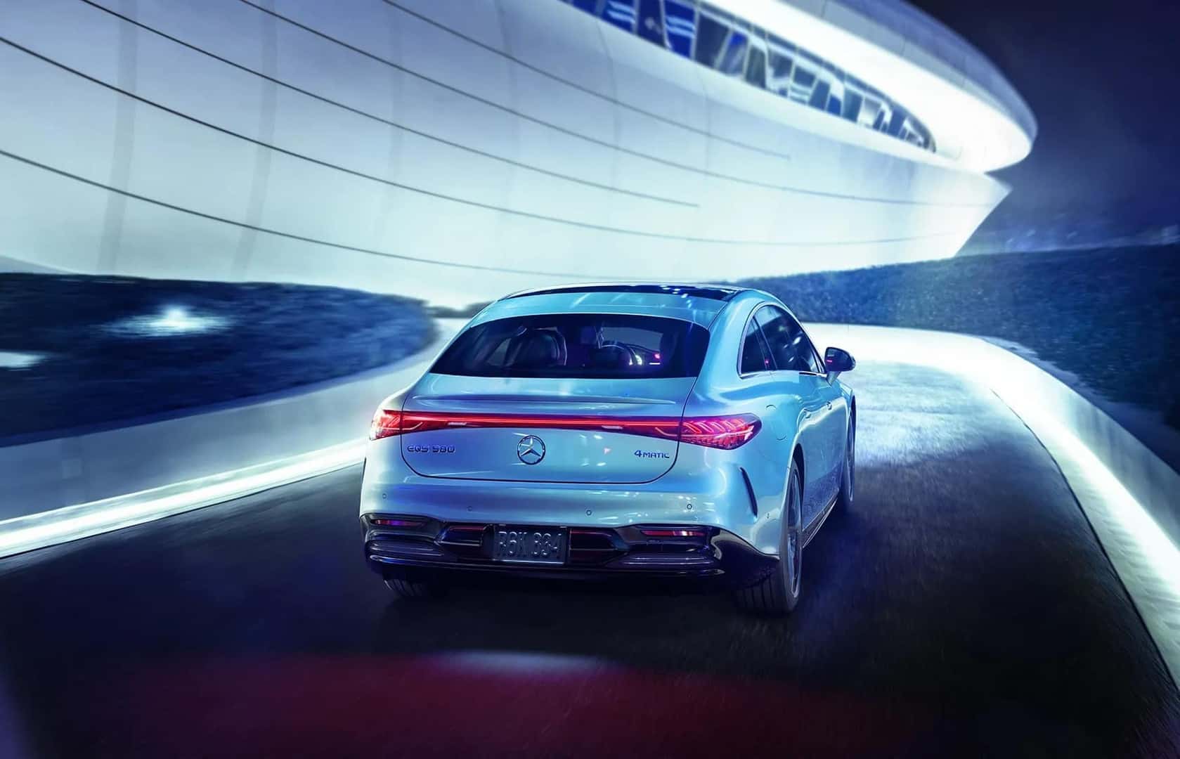Exterior of the 2024 EQS Sedan