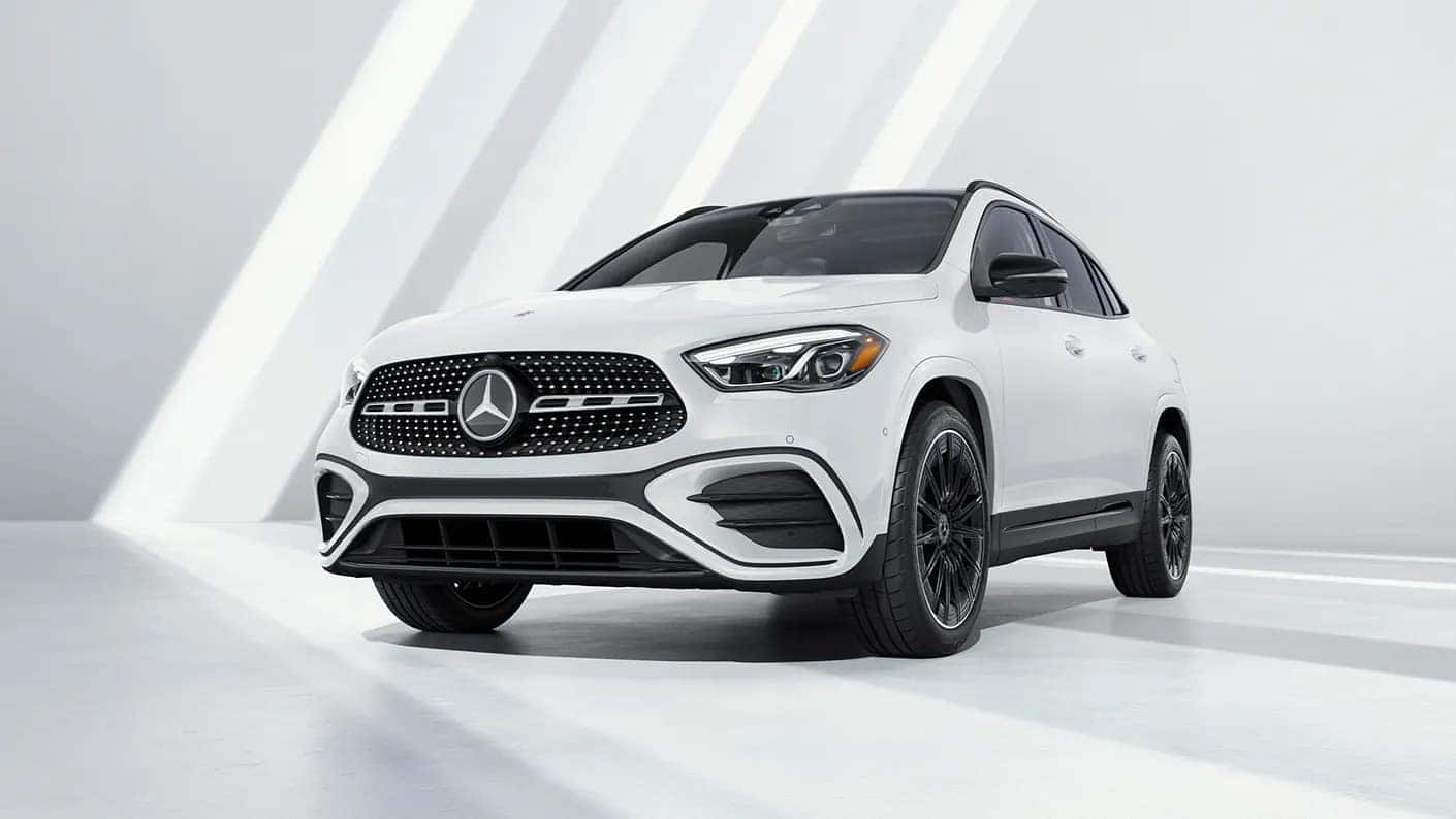 White 2025 Mercedes-Benz GLA SUV