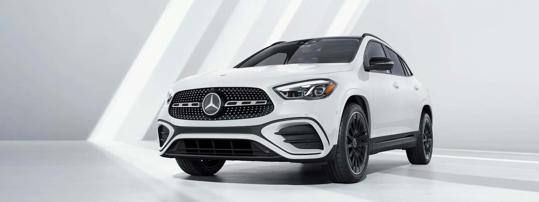 White 2026 Mercedes-Benz GLA SUV