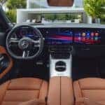 MBUX screen in the 2027 GLB SUV