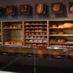 Fresh baked bread at a local bakery