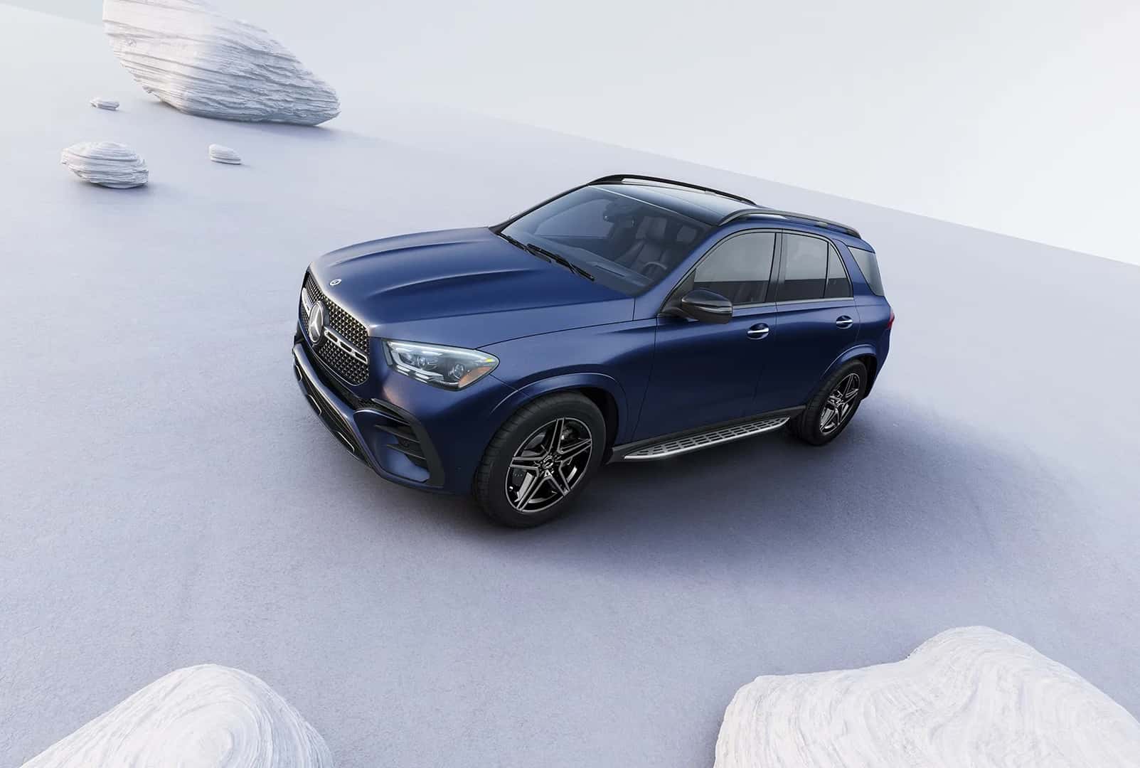 Blue 2026 Mercedes-Benz GLC SUV