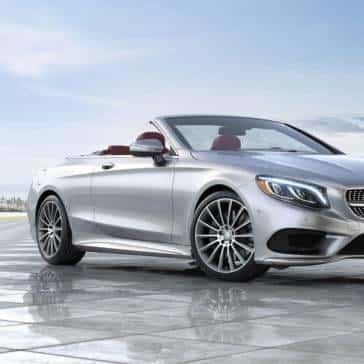 2017 Mercedes Benz S CLASS CABRIOLET silver