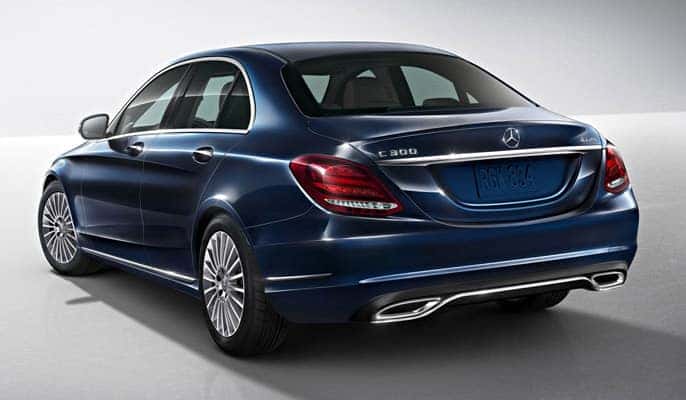 2018 Mercedes-Benz C-Class Sedan rear