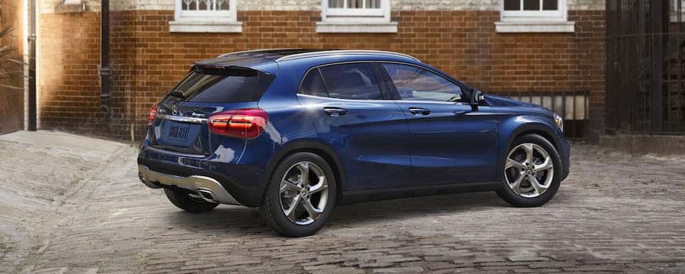 Mercedes-Benz GLA on stone