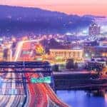 charleston west virginia at night