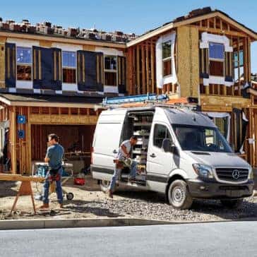 2017 Sprinter Cargo Van Jobsite