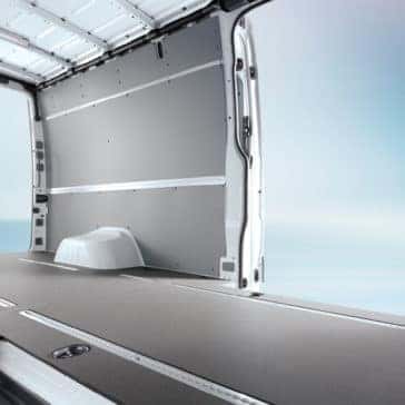 2017 Sprinter Cargo Van Space