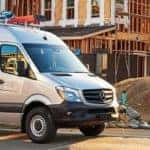 2018 Sprinter Cargo Van with doors opened