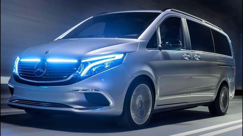 mercedes electric 7 seater van