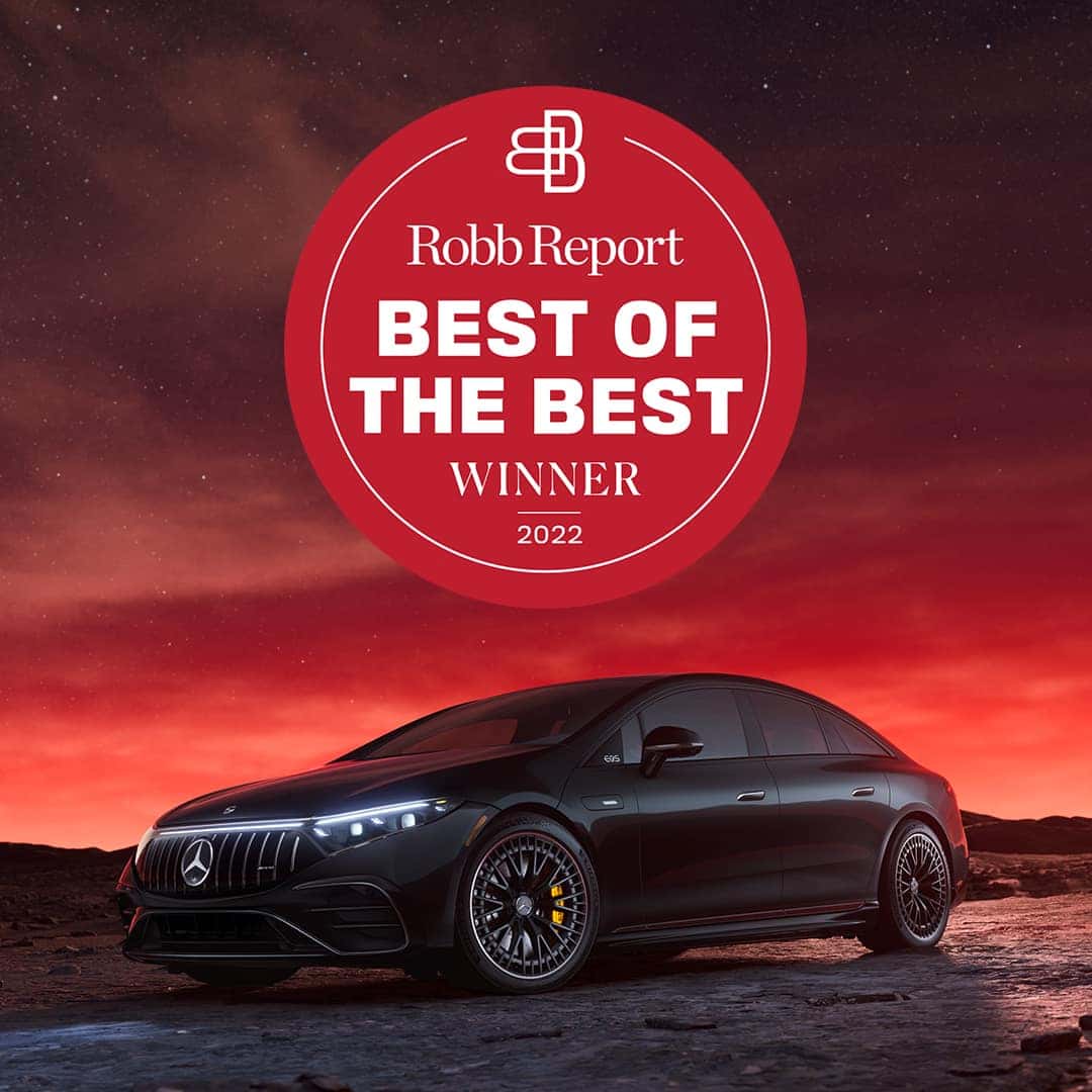 The MercedesBenz EQS from MercedesEQ Named Robb Report’s Best Electric Car for 2022