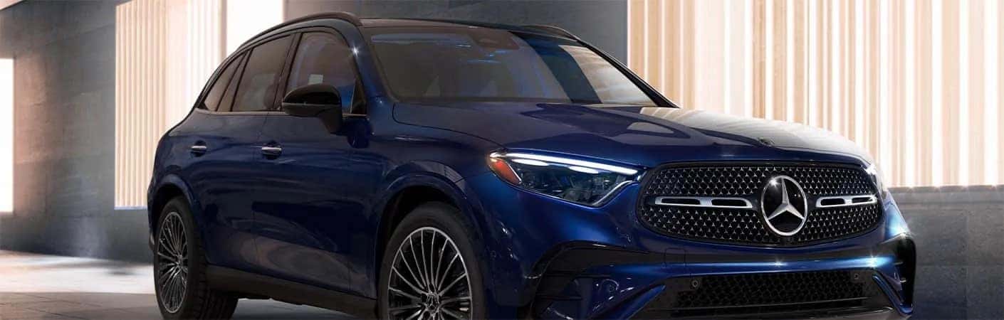 Close-up of the 2025 Mercedes-Benz GLC SUV