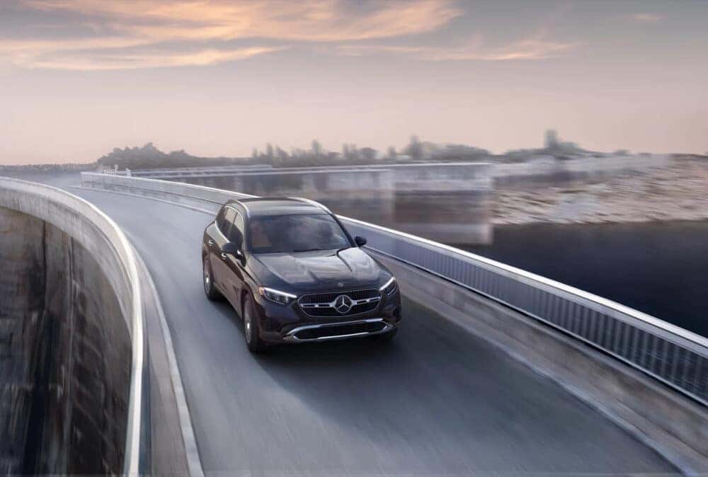 Mercedes-Benz GLC Aerial Shot of GLC SUV