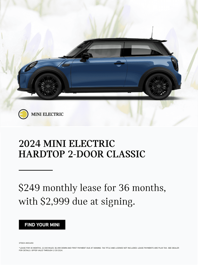 Monthly Specials MINI of Omaha ONYX Automotive