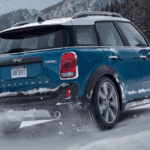 MINI ALL4 AWD snow