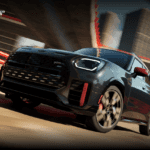 The 2026 MINI Countryman S ALL4 JCW trim driving