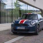 Front hero shot of the MINI Heritage Edition